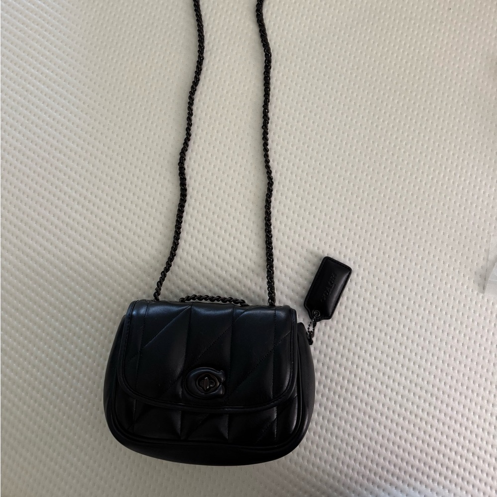 Coach Black Tabby Quilted Crossbody Bag
